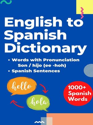cover image of English to Spanish Dictionary